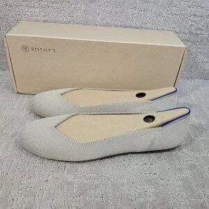 Rothy's | Shoes | Rothys The Flat Womens Flax Birdseye Shoes Womens ...